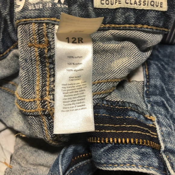 3 Pairs of size 12 R OshKosh  Boys Jeans all adjustable waist - Picture 7 of 10